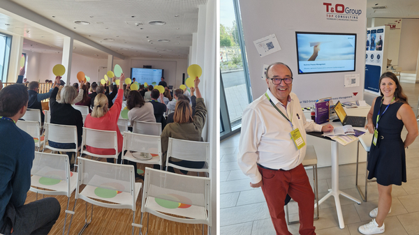 Christian Völk mit Julia Steiner vertreten die T&O Group Österreich GmbH auf der Beyond 2026 in Frankfurt