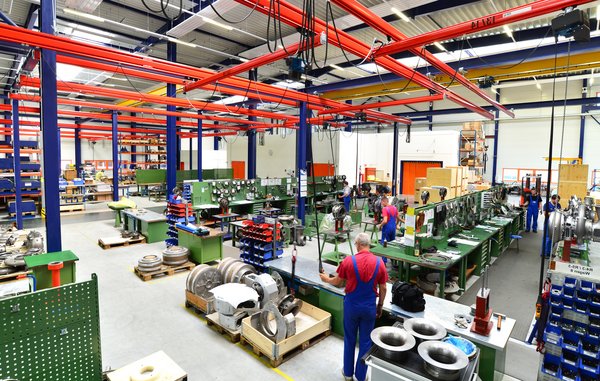 Produktionshalle Industrie