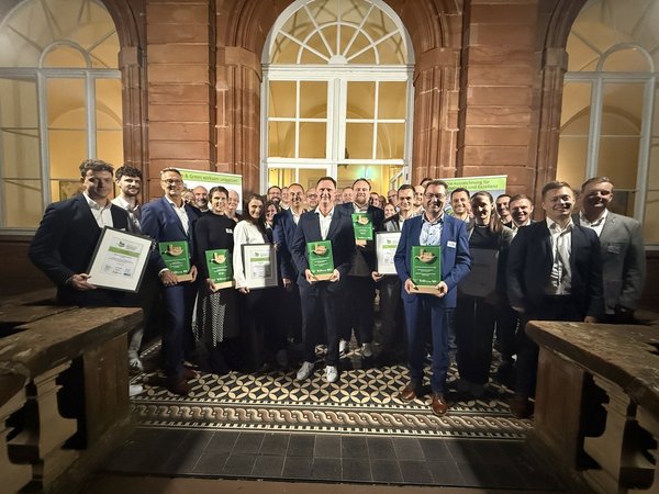 Gewinner des Lean & Green Management Award 2025 bei der Preisverleihung